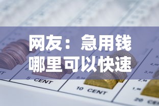 网友：急用钱哪里可以快速借到？求介绍几款网贷平台利息排行