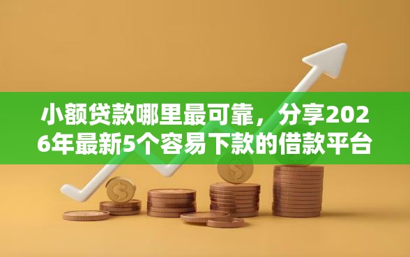 小额贷款哪里最可靠，分享2026年最新5个容易下款的借款平台2025