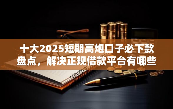 十大2025短期高炮口子必下款盘点，解决正规借款平台有哪些的问题
