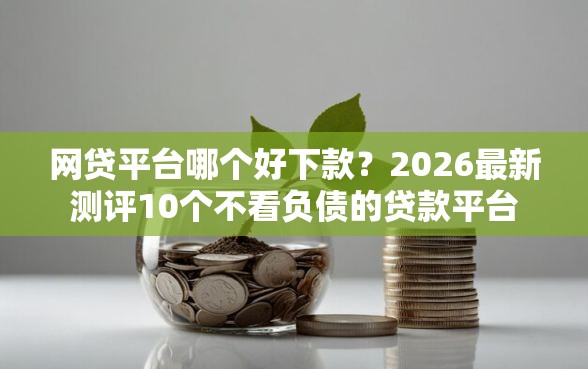 网贷平台哪个好下款？2026最新测评10个不看负债的贷款平台