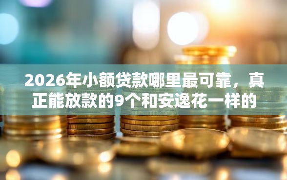2026年小额贷款哪里最可靠,真正能放款的9个和安逸花一样的平台推荐 2026年小额贷款哪里最可靠,真正能放款的9个和安逸花一样的平台推荐