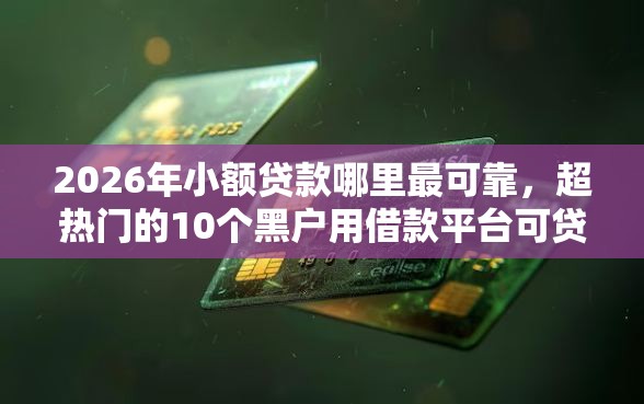 2026年小额贷款哪里最可靠,超热门的10个黑户用借款平台可贷到款推荐 2026年小额贷款哪里最可靠,超热门的10个黑户用借款平台可贷到款推荐