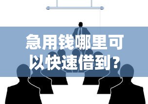 急用钱哪里可以快速借到？看看这8个黑户平台100%能借到怎么样