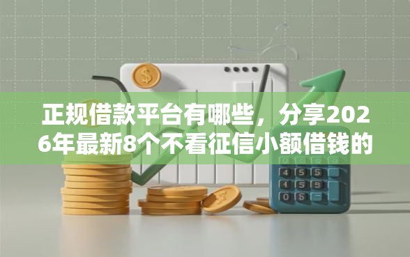 正规借款平台有哪些,分享2026年最新8个不看征信小额借钱的口子 正规借款平台有哪些,分享2026年最新8个不看征信小额借钱的口子