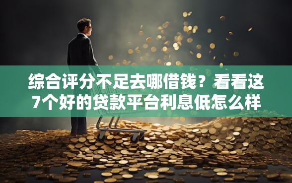 综合评分不足去哪借钱？看看这7个好的贷款平台利息低怎么样