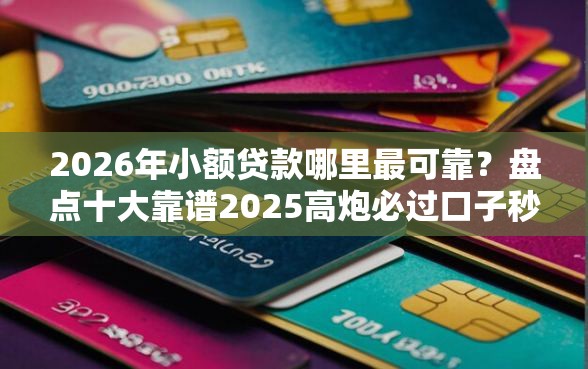 2026年小额贷款哪里最可靠？盘点十大靠谱2025高炮必过口子秒下款