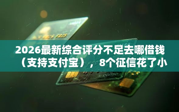 2026最新综合评分不足去哪借钱（支持支付宝），8个征信花了小额贷款正规平台无私分享