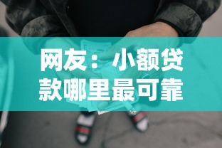 网友：小额贷款哪里最可靠？求介绍几款网贷监管平台