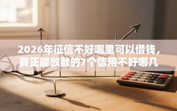 2026年征信不好哪里可以借钱,真正能放款的7个信用不好哪几个平台可以借钱推荐 2026年征信不好哪里可以借钱,真正能放款的7个信用不好哪几个平台可以借钱推荐