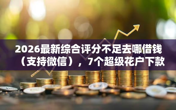 2026最新综合评分不足去哪借钱(支持微信),7个超级花户下款的口子无私分享 2026最新综合评分不足去哪借钱(支持微信),7个超级花户下款的口子无私分享