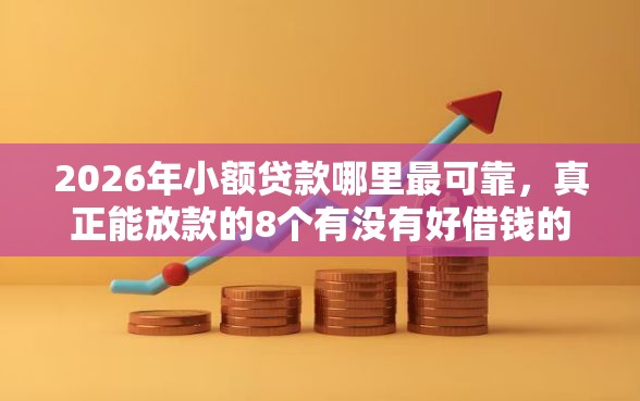 2026年小额贷款哪里最可靠,真正能放款的8个有没有好借钱的平台推荐 2026年小额贷款哪里最可靠,真正能放款的8个有没有好借钱的平台推荐