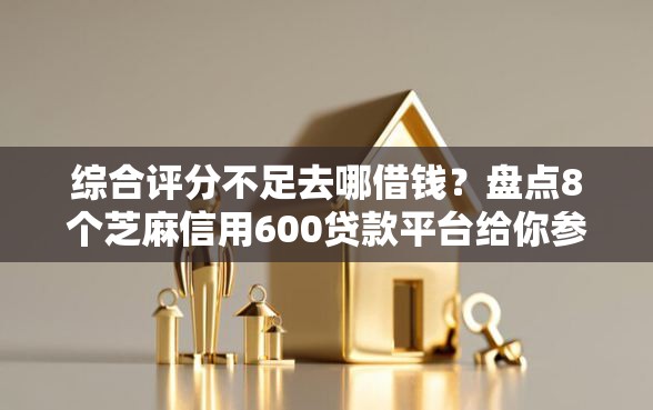 综合评分不足去哪借钱？盘点8个芝麻信用600贷款平台给你参考