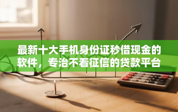 最新十大手机身份证秒借现金的软件，专治不看征信的贷款平台