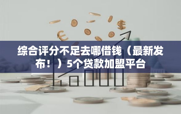 综合评分不足去哪借钱（最新发布！）5个贷款加盟平台