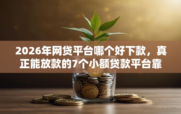2026年网贷平台哪个好下款,真正能放款的7个小额贷款平台靠谱推荐 2026年网贷平台哪个好下款,真正能放款的7个小额贷款平台靠谱推荐