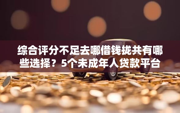综合评分不足去哪借钱拢共有哪些选择？5个未成年人贷款平台详解