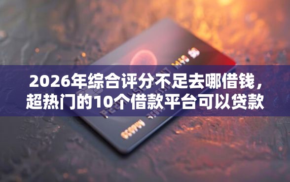 2026年综合评分不足去哪借钱,超热门的10个借款平台可以贷款推荐 2026年综合评分不足去哪借钱,超热门的10个借款平台可以贷款推荐