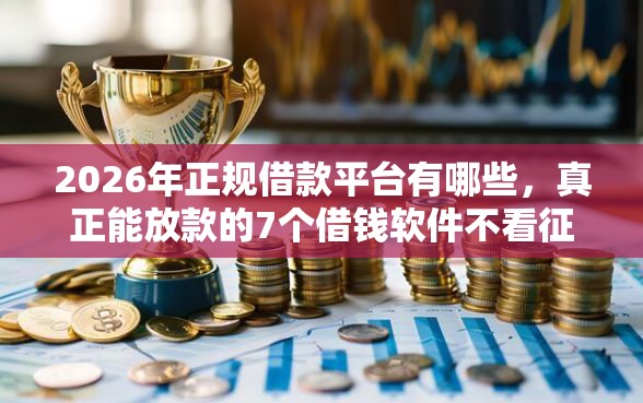 2026年正规借款平台有哪些，真正能放款的7个借钱软件不看征信的容易下款的推荐