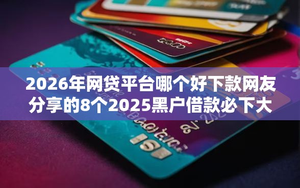 2026年网贷平台哪个好下款网友分享的8个2025黑户借款必下大额口子我觉得不错！