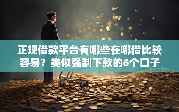 正规借款平台有哪些在哪借比较容易?类似强制下款的6个口子参考 正规借款平台有哪些在哪借比较容易?类似强制下款的6个口子参考