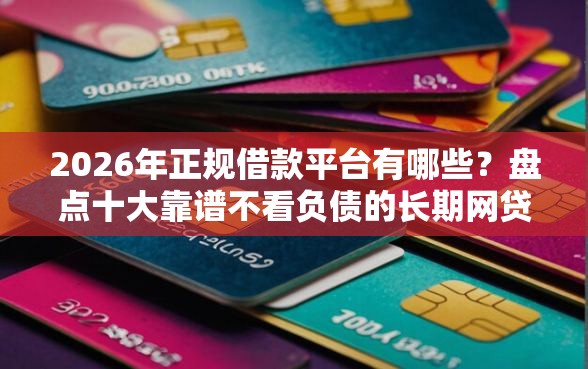 2026年正规借款平台有哪些？盘点十大靠谱不看负债的长期网贷平台
