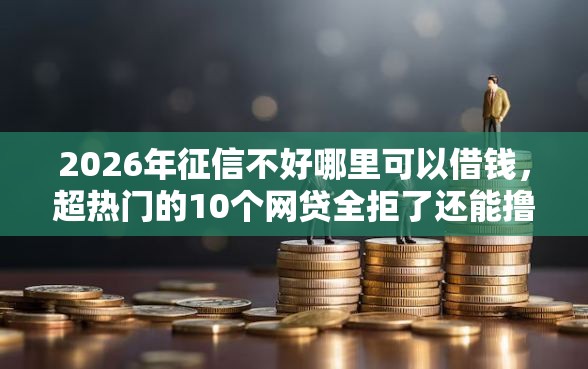 2026年征信不好哪里可以借钱，超热门的10个网贷全拒了还能撸的口子推荐