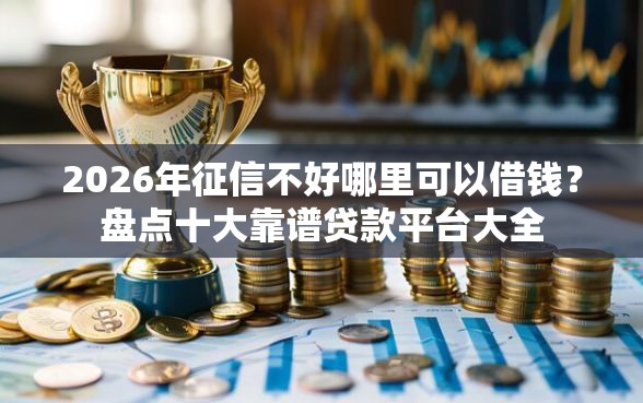 2026年征信不好哪里可以借钱？盘点十大靠谱贷款平台大全
