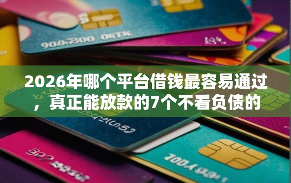 2026年哪个平台借钱最容易通过，真正能放款的7个不看负债的网贷口子推荐