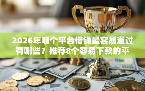 2026年哪个平台借钱最容易通过有哪些？推荐8个容易下款的平台