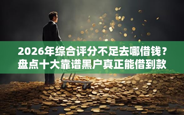 2026年综合评分不足去哪借钱？盘点十大靠谱黑户真正能借到款的口子