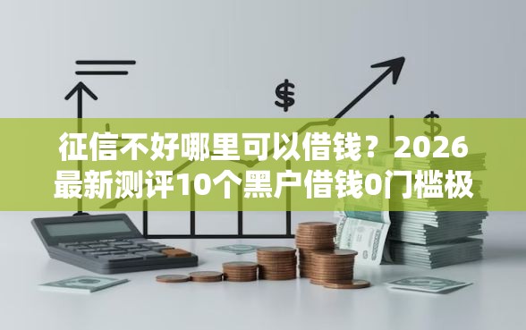 征信不好哪里可以借钱?2026最新测评10个黑户借钱0门槛极速下款平台 征信不好哪里可以借钱?2026最新测评10个黑户借钱0门槛极速下款平台