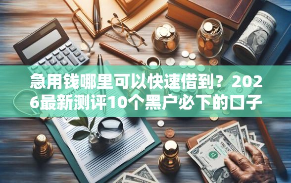 急用钱哪里可以快速借到？2026最新测评10个黑户必下的口子