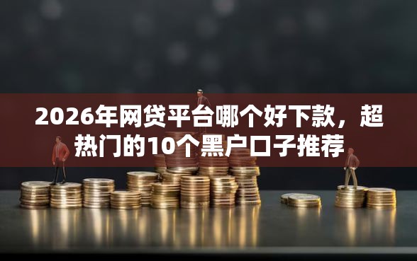 2026年网贷平台哪个好下款，超热门的10个黑户口子推荐