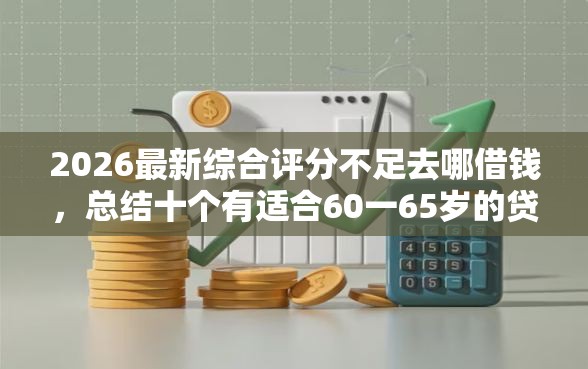 2026最新综合评分不足去哪借钱，总结十个有适合60一65岁的贷款平台！