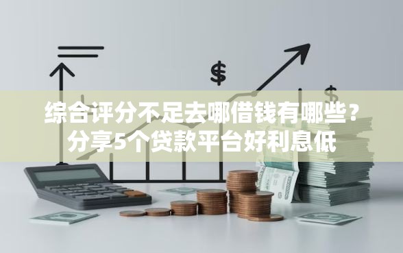 综合评分不足去哪借钱有哪些？分享5个贷款平台好利息低