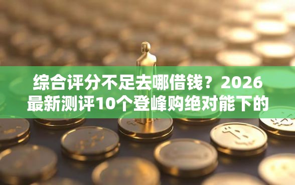 综合评分不足去哪借钱？2026最新测评10个登峰购绝对能下的口子