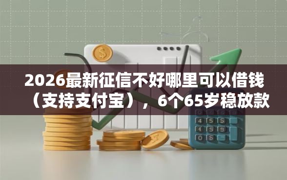 2026最新征信不好哪里可以借钱（支持支付宝），6个65岁稳放款口子无私分享