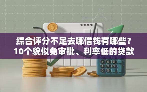 综合评分不足去哪借钱有哪些?10个貌似免审批、利率低的贷款平台合集 综合评分不足去哪借钱有哪些?10个貌似免审批、利率低的贷款平台合集