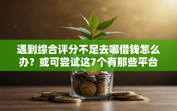 遇到综合评分不足去哪借钱怎么办?或可尝试这7个有那些平台可以借钱 遇到综合评分不足去哪借钱怎么办?或可尝试这7个有那些平台可以借钱
