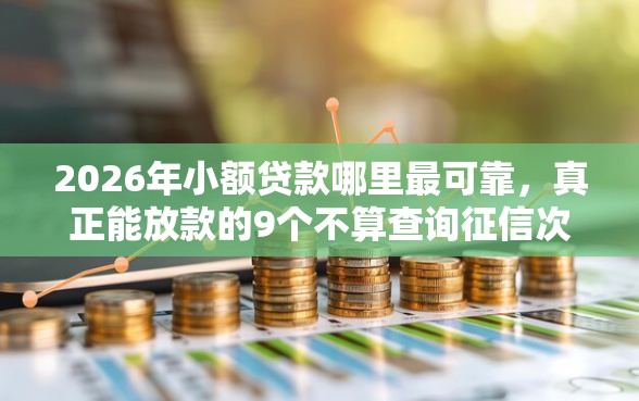 2026年小额贷款哪里最可靠,真正能放款的9个不算查询征信次数的平台推荐 2026年小额贷款哪里最可靠,真正能放款的9个不算查询征信次数的平台推荐