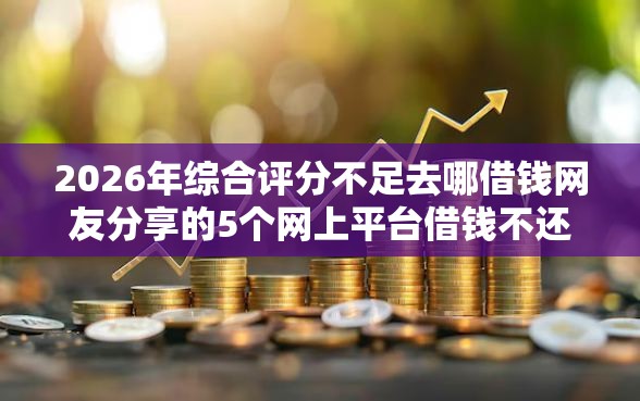 2026年综合评分不足去哪借钱网友分享的5个网上平台借钱不还会怎样我觉得不错! 2026年综合评分不足去哪借钱网友分享的5个网上平台借钱不还会怎样我觉得不错!