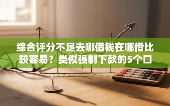 综合评分不足去哪借钱在哪借比较容易？类似强制下款的5个口子参考