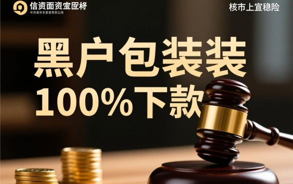 黑户怎么包装才能下款