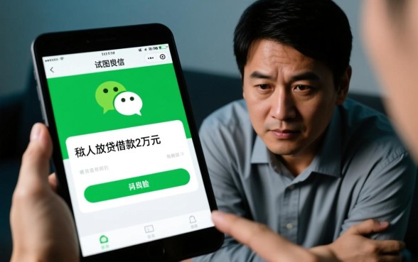 黑户私人加微信借钱2万元靠谱吗