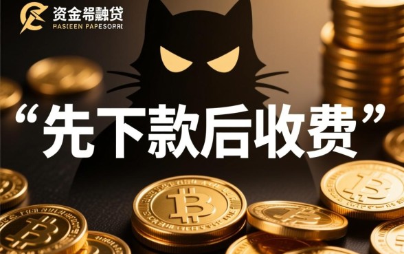 为什么有的贷款可以先下款后收费