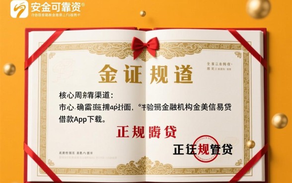 像金美信易贷借款app下载一样正规的贷款口子有哪些