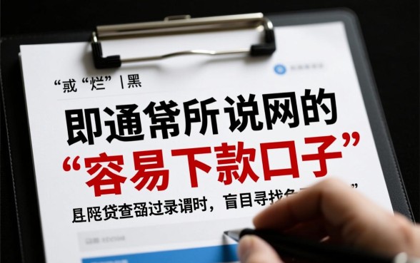 黑户容易下款的网贷口子有哪些