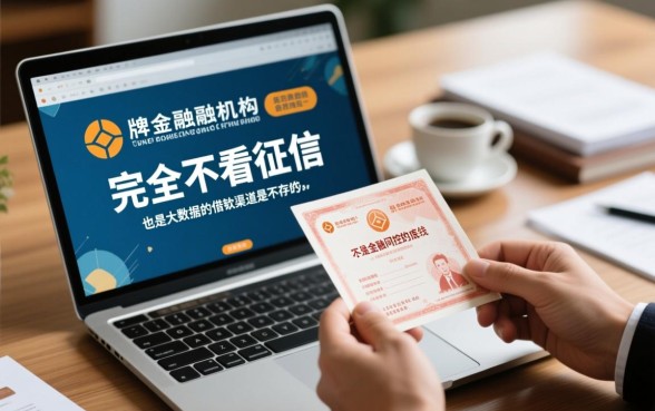 是不是真的存在不看征信不查大数据的借钱渠道