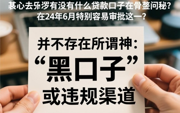 24年6月贷款口子哪个容易审批