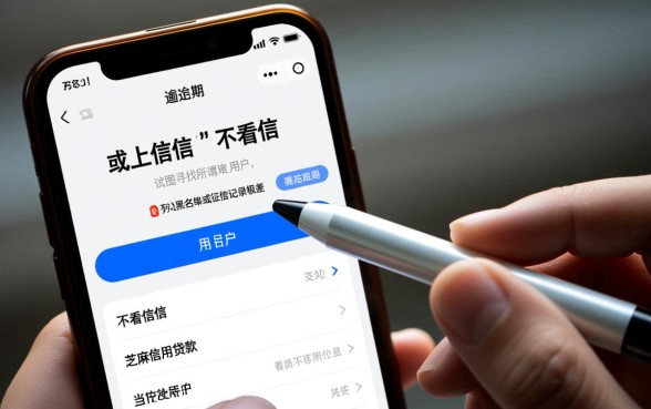 芝麻信用贷款征信黑能下款吗